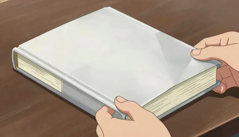 Visual representation of "dustjacket" - A protective wrapper for a book, usually made of paper and often including information about the book.