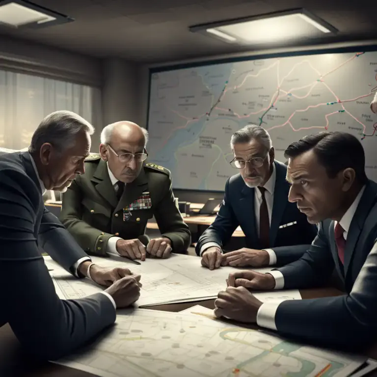 Visual representation of "offensive" - An organized and forceful campaign to achieve something, typically a political or social end