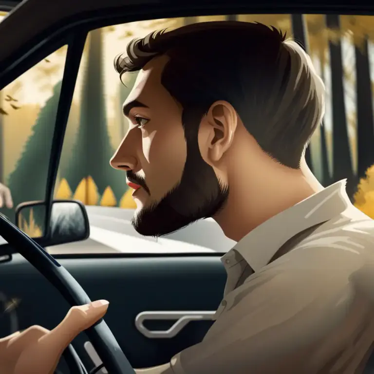 Visual representation of "look ahead" - To turn your eyes forward in the direction that you are moving