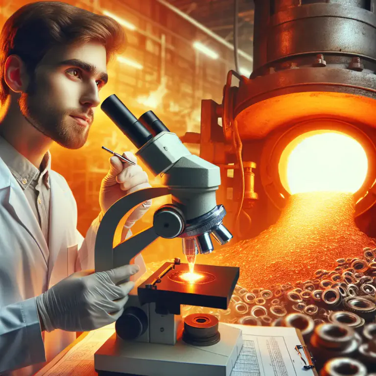 Visual representation of "metallurgy" - The technology of metals; the way in which science is applied to their practical use