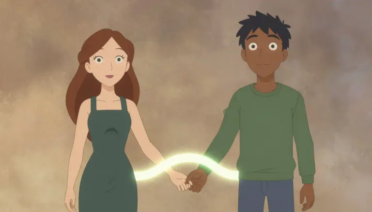 Visual representation of "dyad" - A group of two people or things