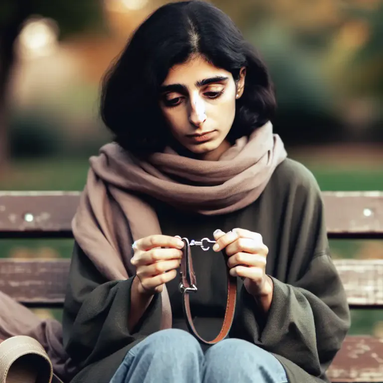 Visual representation of "dispossession" - The feeling of being without something or deprived of something important to you.