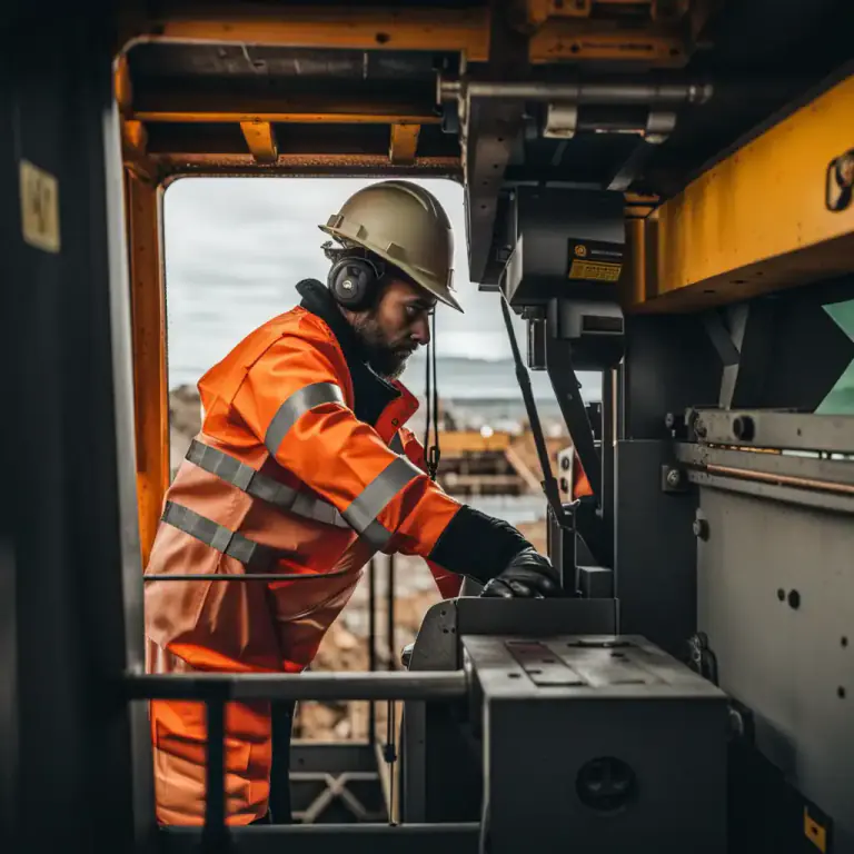 Visual representation of "cab" - A separate compartment in a piece of machinery or equipment