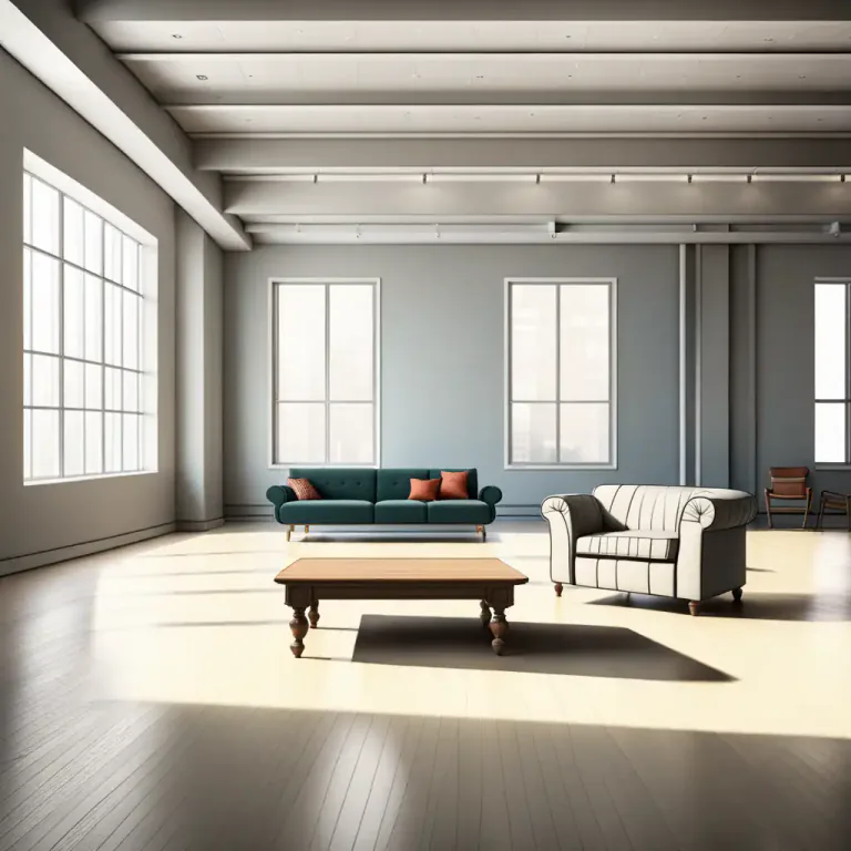 Visual representation of "fitment" - Furniture or other equipment that is fixed in a building, especially a new one.