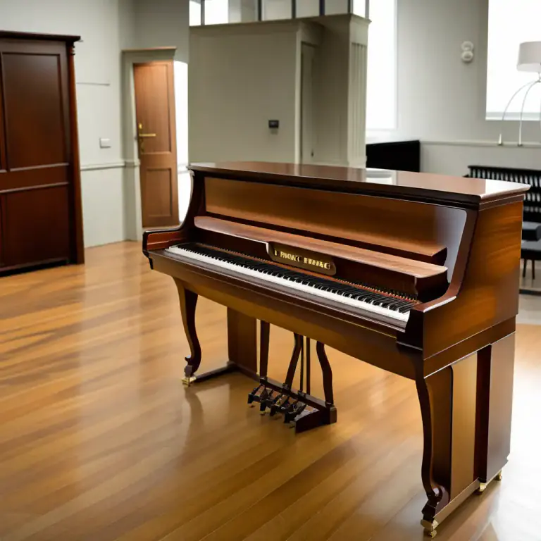 Visual representation of "upright" - A kind of piano
