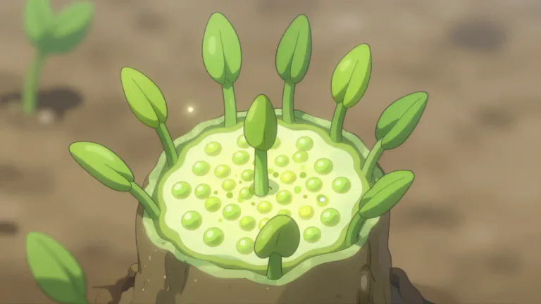 Visual representation of "meristem" - Meristem is the tissue in plants that consists of cells capable of division and growth, contributing to the formation of new tissues.