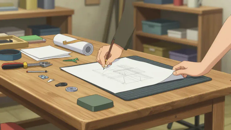 Visual representation of "worktable" - A table designed primarily for the purpose of carrying out various tasks, typically related to work or hobbies.