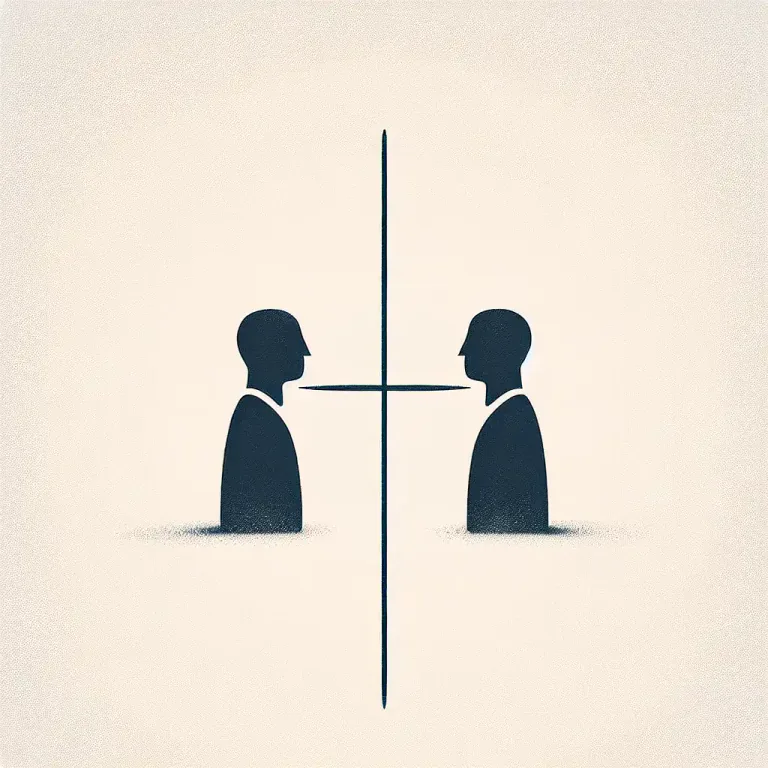 Visual representation of "schematic" - Relating to an oversimplified or symbolic representation.
