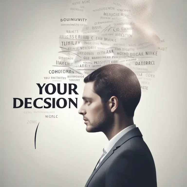 Visual representation of "be down to somebody" - Depend on someone to make a decision or take an action.
