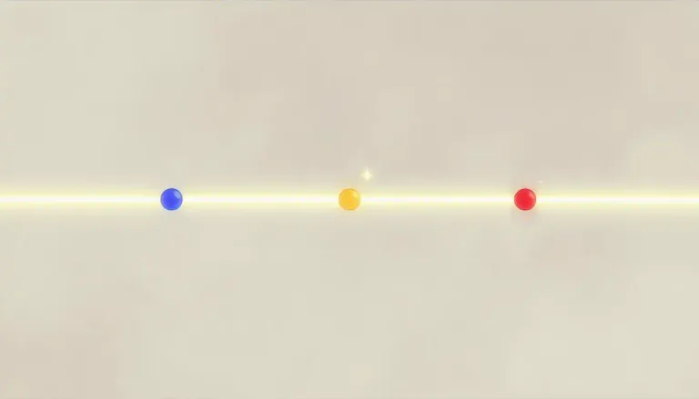 Visual representation of "collinearity" - The state of being collinear, where three or more points lie on the same straight line.