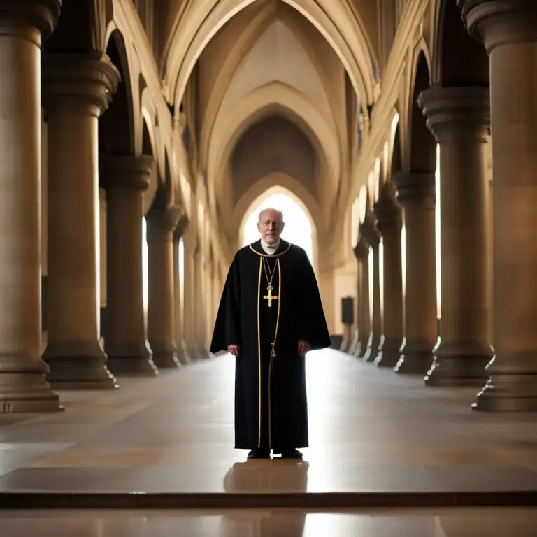 Visual representation of "canon" - A priest who is a member of certain bodies in the Christian Church