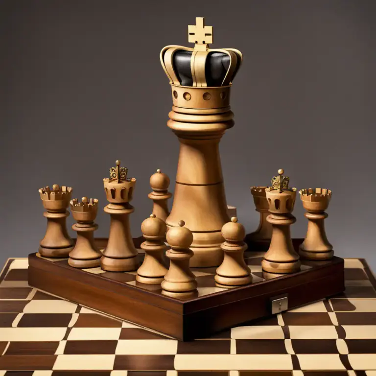 Visual representation of "governor" - In chess, a governor is another term for a castled king.