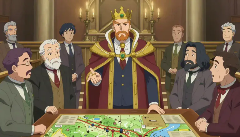 Visual representation of "grandee" - A person of high rank, importance or influence, especially in politics or business.
