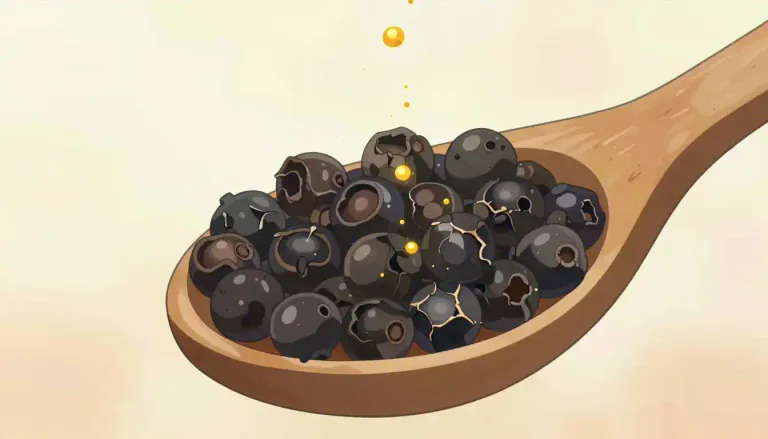 Visual representation of "piperine" - Piperine is a natural alkaloid found in black pepper, responsible for its sharp taste, and is known for having potential health benefits.