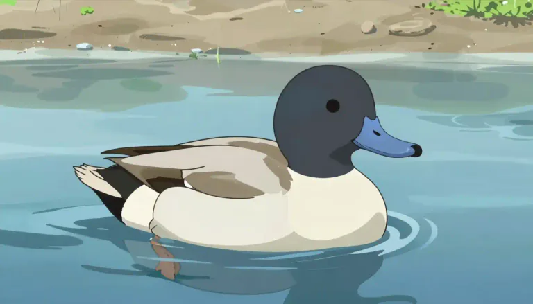 Visual representation of "scaup" - A scaup is a medium-sized diving duck found in North America, known for its distinct blue bill and preference for freshwater and coastal environments.