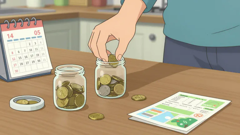Visual representation of "economize" - To use money, resources or time carefully and not wastefully