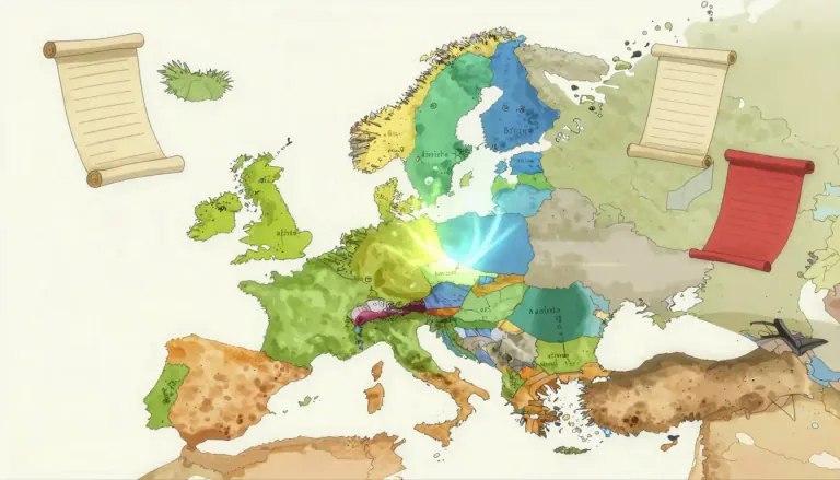 Visual representation of "harmonisation" - The process of making laws or regulations consistent across different areas or countries.