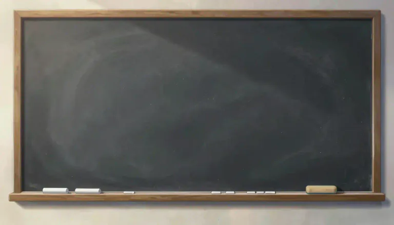 Visual representation of "chalkboard" - A chalkboard is a flat surface made of a dark material that is designed for writing on with chalk.