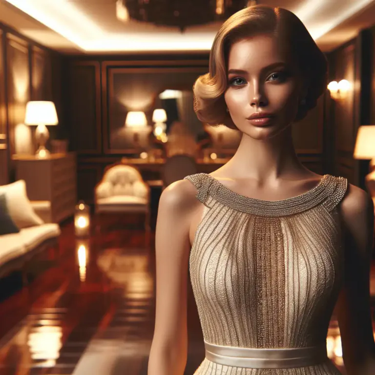 Visual representation of "decollete" - Cut or shape (a garment) low at the neckline