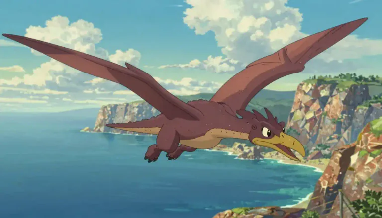 Visual representation of "pterodactyl" - A type of flying dinosaur that lived millions of years ago