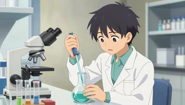 Visual representation of "scientific" - Relating to science or the methods of science.
