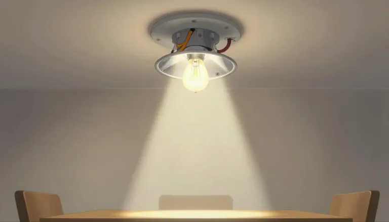 Visual representation of "luminaire" - A luminaire is a complete lighting unit that includes a light source and all the needed components to produce and control light.