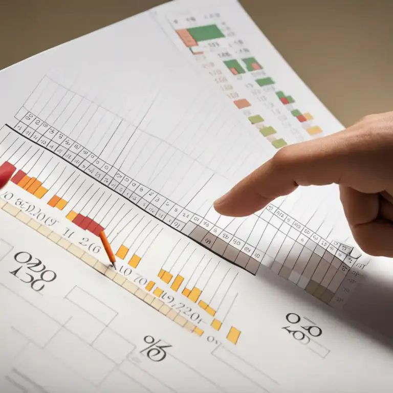Visual representation of "statistical" - Expressed in numbers or amounts