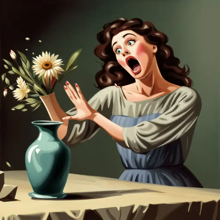 Visual representation of "by accident" - Something happening as a result of a mistake or luck, not a deliberate action.