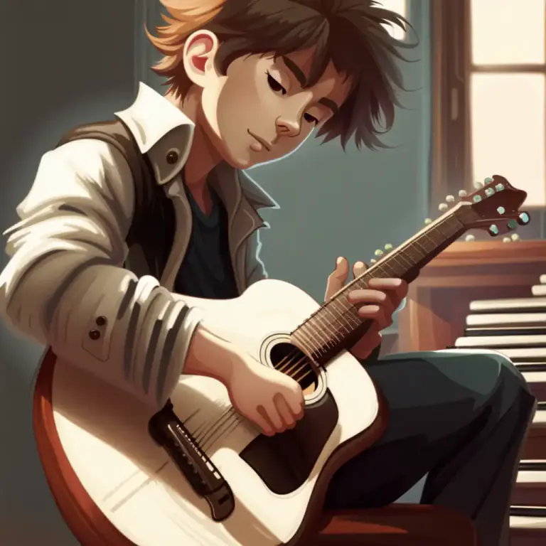 Visual representation of "musical" - having a good sense of music