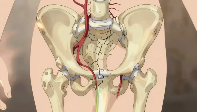 Visual representation of "osteonecrosis" - A medical condition involving the death of bone tissue due to a reduction in blood supply.