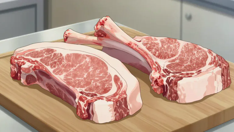 Visual representation of "mutton" - Meat from a fully grown sheep