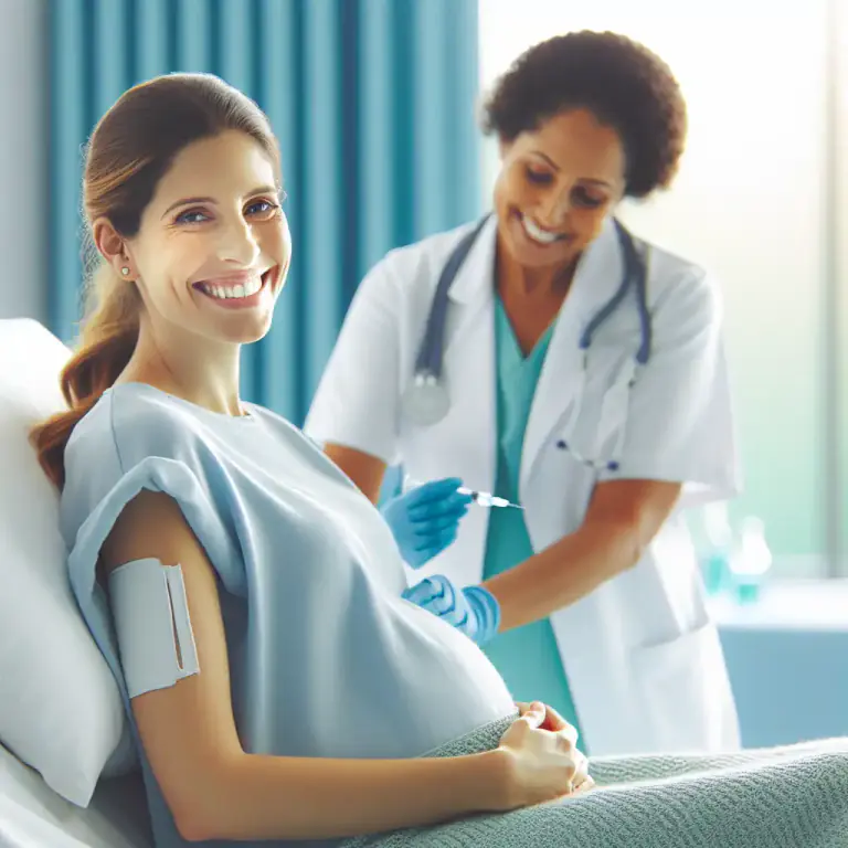 Visual representation of "epidural" - A form of anesthesia where a drug is injected into the epidural space in the spine to numb the lower part of the body.