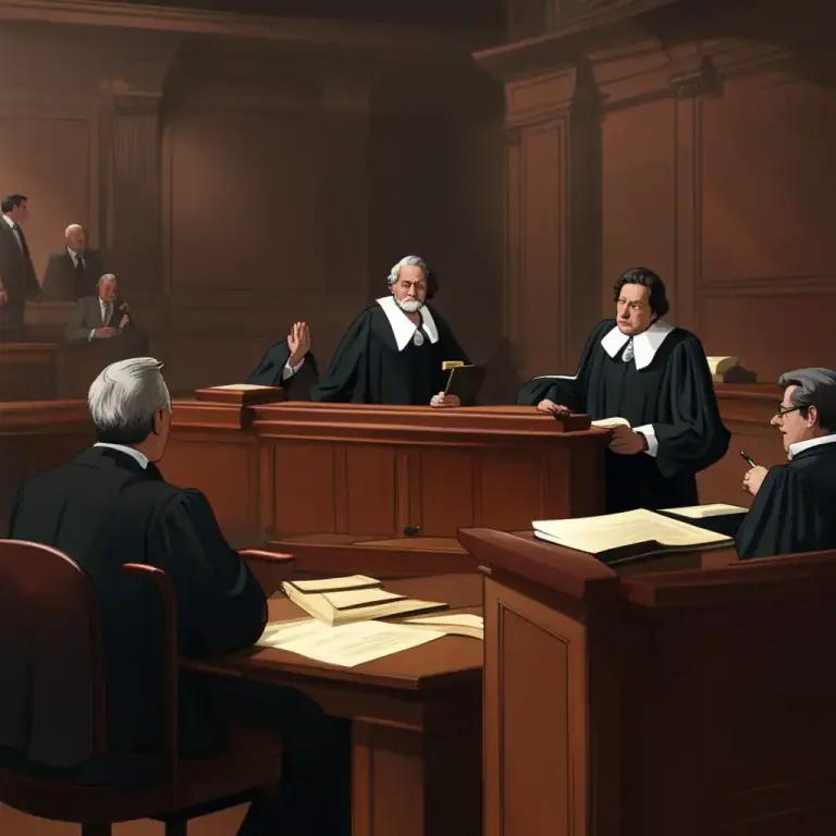 Visual representation of "dispute" - A legal case to settle an argument or disagreement.
