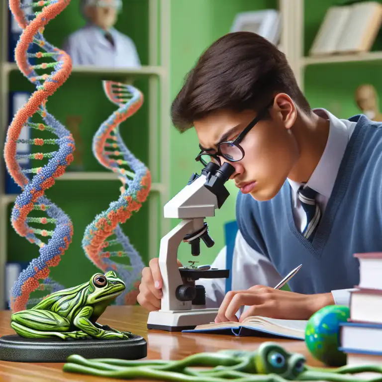 Visual representation of "bio" - short for biology, the study of living organisms.