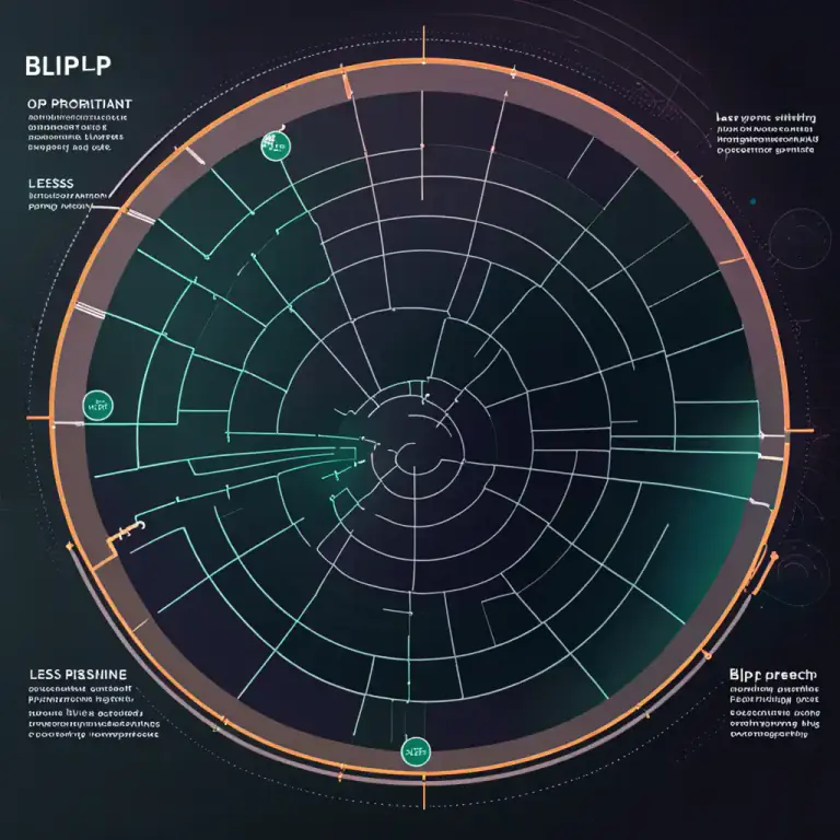 Visual representation of "on/off the radar screen" - In the context of business or management, to be on the radar screen means to be considered important or to have priority. Conversely, when something is off the radar screen, it is considered less important or not a priority.