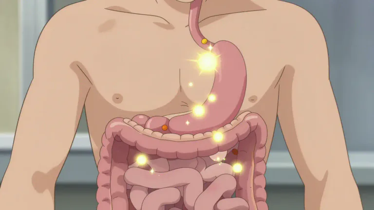 Visual representation of "digestion" - The process your body uses to break down food into nutrients