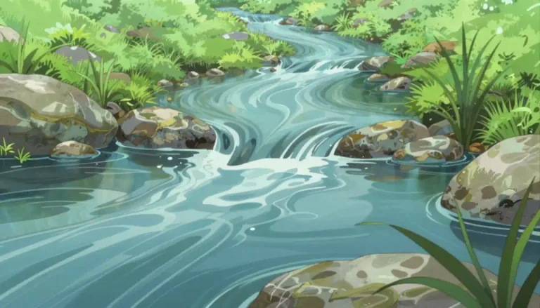 Visual representation of "streamflow" - Streamflow is the flow of water in a natural or artificial stream or river.