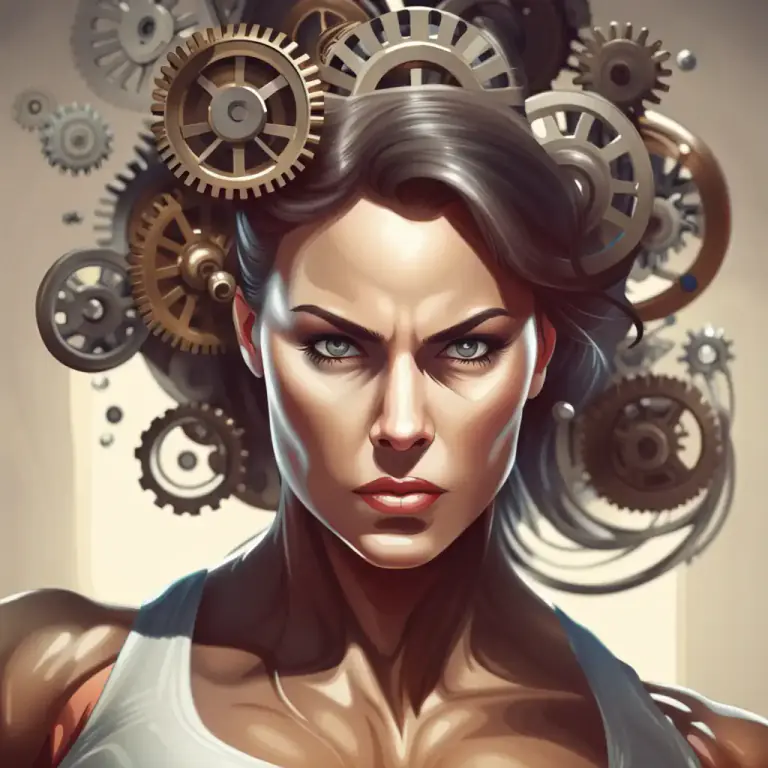 Visual representation of "body and soul" - Completely and intensely, with all one's physical and mental power