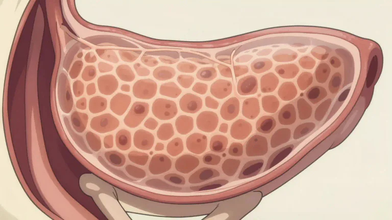Visual representation of "reticulum" - A network of cells, fibers, or vessels that resembles a net.