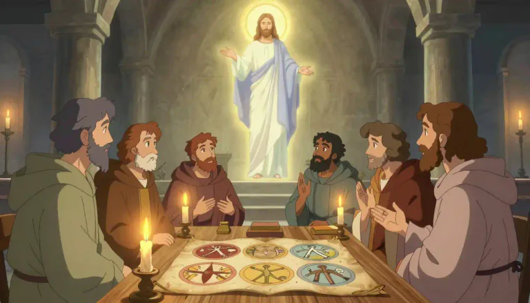 Visual representation of "christological" - Relating to the study of the nature and work of Jesus Christ.