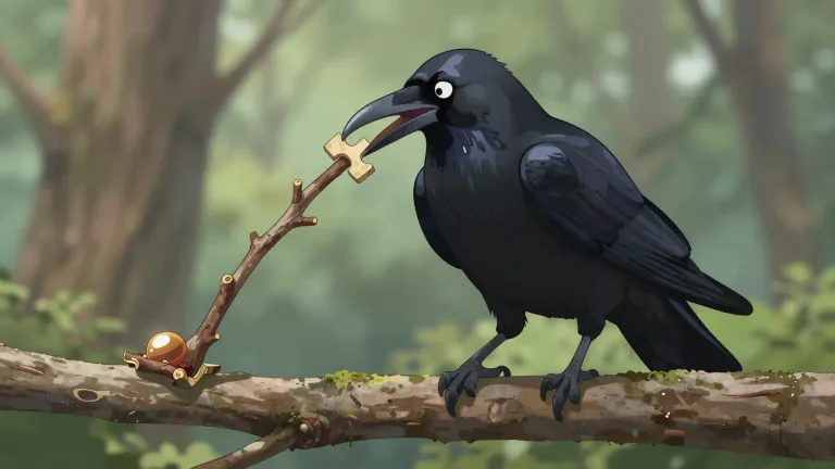Visual representation of "corvid" - A member of the family Corvidae, which includes crows, jays, and ravens, known for their intelligence.