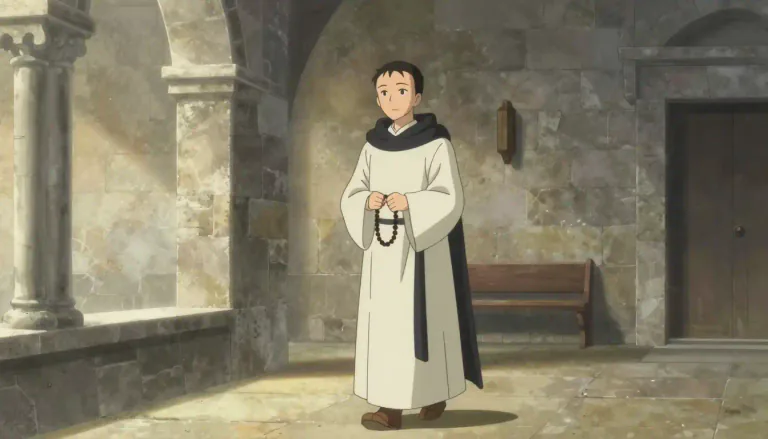 Visual representation of "cistercian" - A member of the Cistercian order, a Roman Catholic religious community founded in the 11th century emphasizing a strict monastic life.