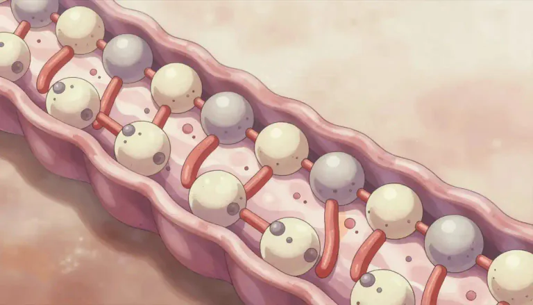 Visual representation of "phospholipid" - A type of lipid molecule that is a major component of cell membranes, consisting of two fatty acid tails and a phosphate group.