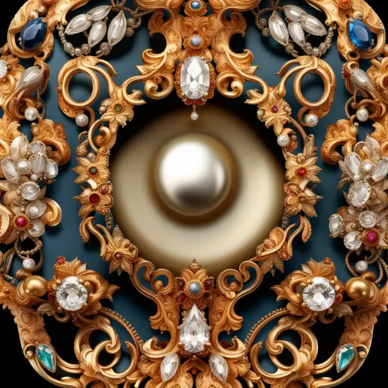Visual representation of "baroque" - Very ornate and elaborate.