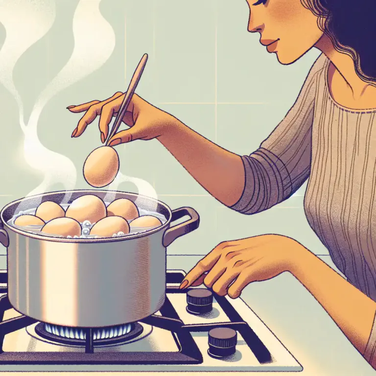 Visual representation of "coddle" - To cook food, especially eggs, in water that is below boiling point