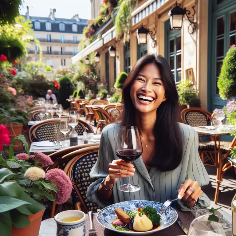 Visual representation of "epicurean" - A person who follows the philosophy of Epicurus, especially someone who seeks or loves sensuous luxury, especially good food and drink.