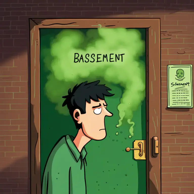 Visual representation of "smell" - If something 'has a smell' or a 'certain smell', it has a typically bad or unpleasant scent