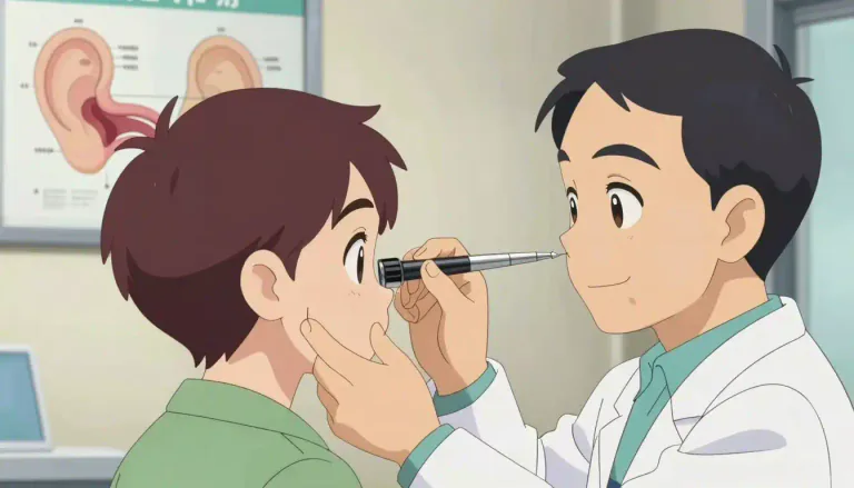 Visual representation of "otolaryngologist" - A doctor who specializes in the diagnosis and treatment of diseases related to the ear, nose, and throat.