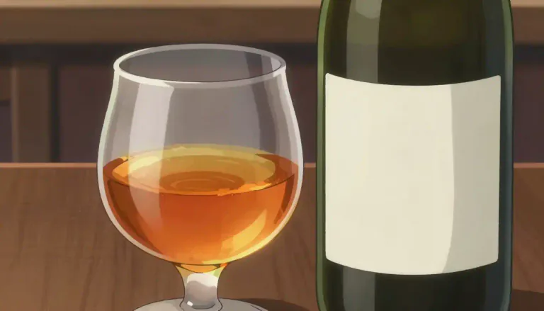 Visual representation of "sherry" - A type of strong wine from Spain that has a sweet or dry taste