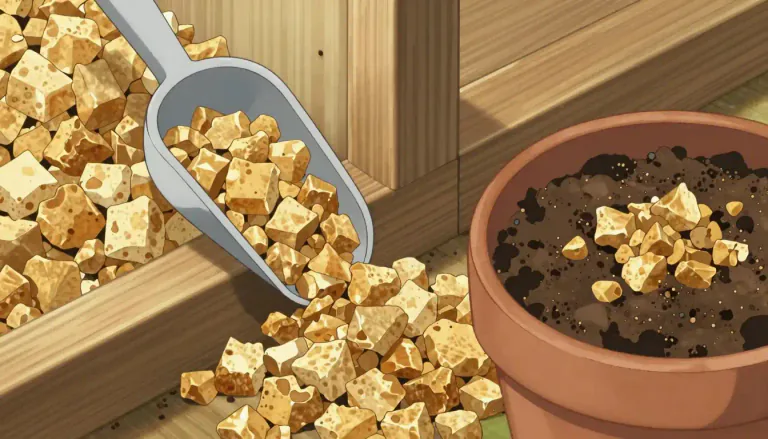 Visual representation of "vermiculite" - A lightweight, expandable mineral used for insulation and as a soil conditioner in gardening.